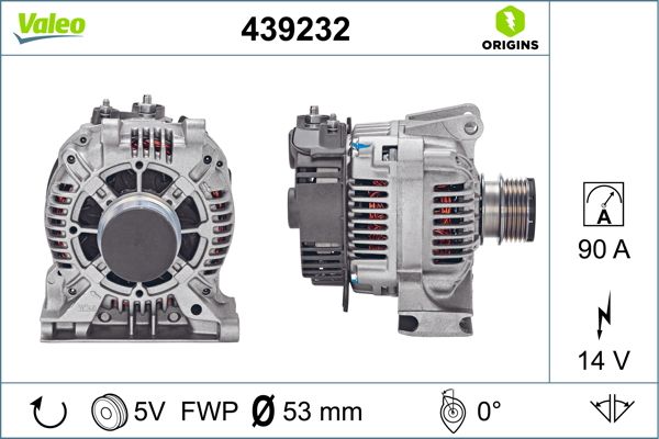 439232 VALEO Генератор