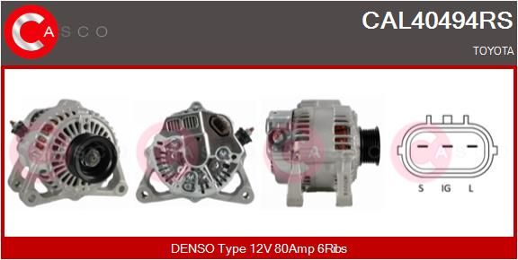 CAL40494RS CASCO Генератор
