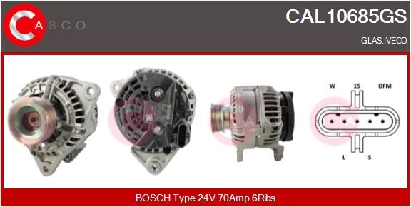 CAL10685GS CASCO Генератор