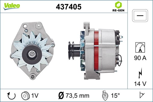 437405 VALEO Генератор
