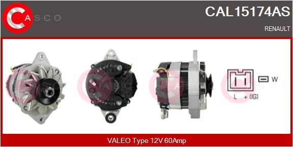 CAL15174AS CASCO Генератор