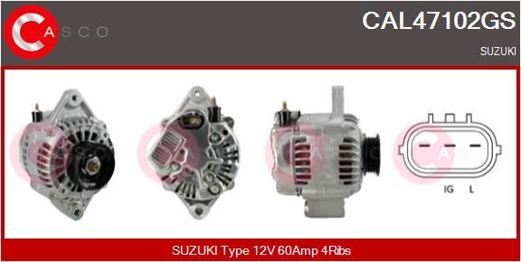 CAL47102GS CASCO Генератор