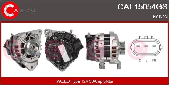 CAL15054GS CASCO Генератор