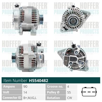 H5540482 HOFFER Генератор