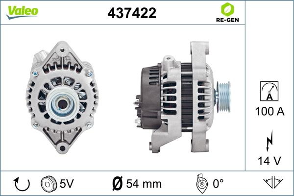 437422 VALEO Генератор