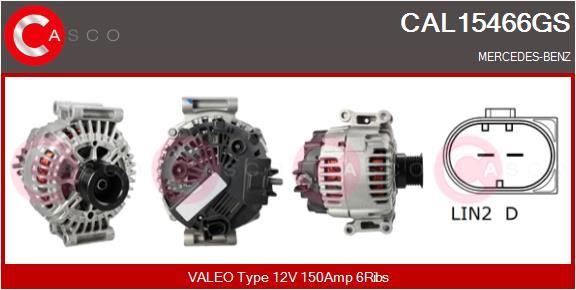 CAL15466GS CASCO Генератор