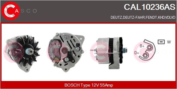 CAL10236AS CASCO Генератор