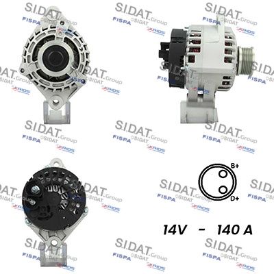 A12DE0009A2 SIDAT Генератор