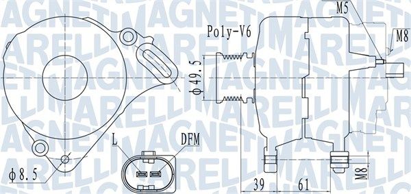 063732065010 MAGNETI MARELLI Генератор