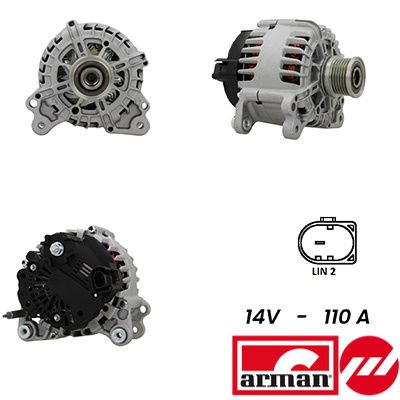 A12VA0534AS SIDAT Генератор