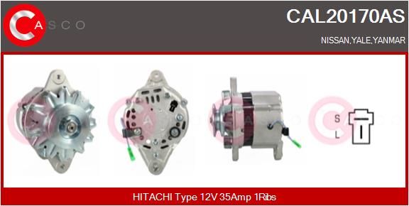 CAL20170AS CASCO Генератор