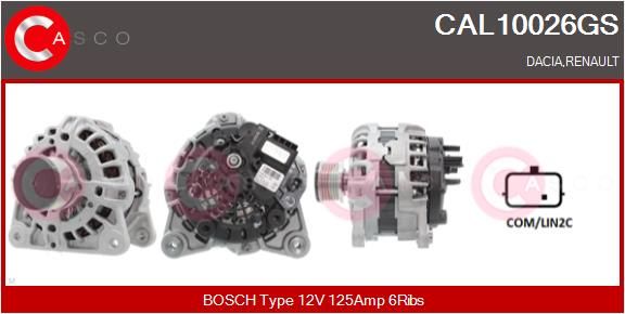 CAL10026GS CASCO Генератор