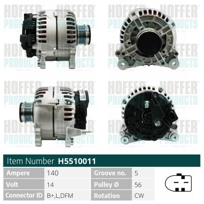 H5510011 HOFFER Генератор