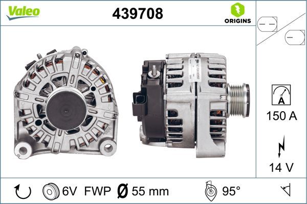 439708 VALEO Генератор