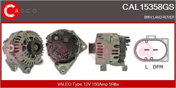 CAL15358GS CASCO Генератор