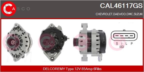 CAL46117GS CASCO Генератор