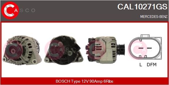 CAL10271GS CASCO Генератор