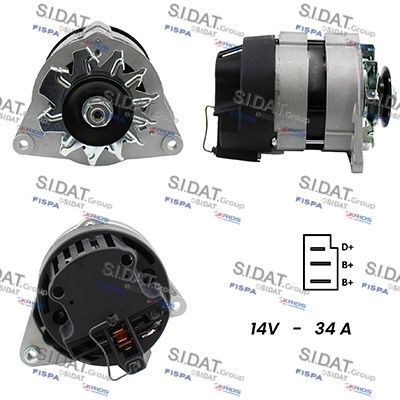 A12LU0300A2 FISPA Генератор