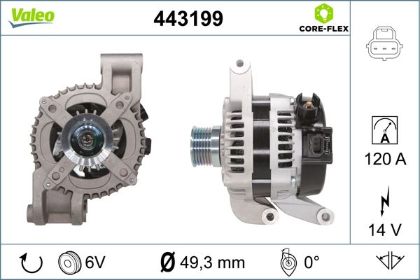 443199 VALEO Генератор