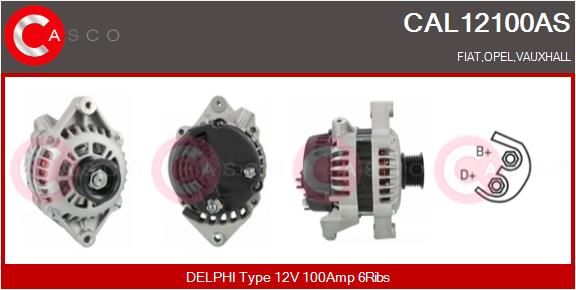 CAL12100AS CASCO Генератор