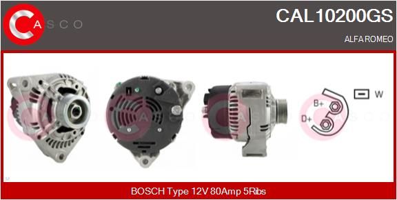 CAL10200GS CASCO Генератор