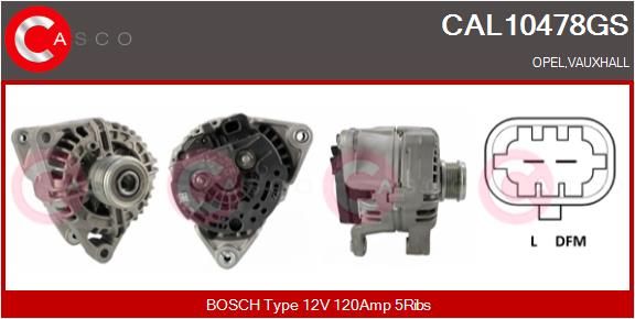CAL10478GS CASCO Генератор