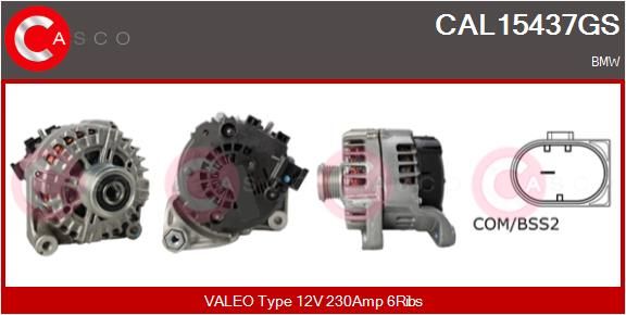 CAL15437GS CASCO Генератор