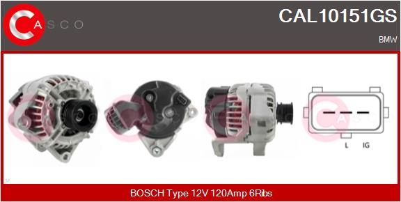 CAL10151GS CASCO Генератор
