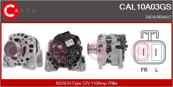 CAL10A03GS CASCO Генератор