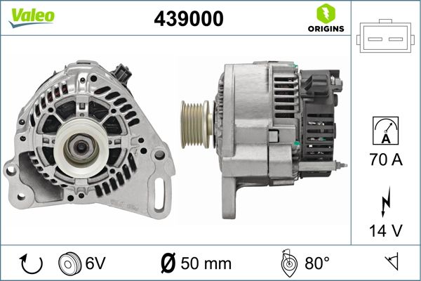 439000 VALEO Генератор