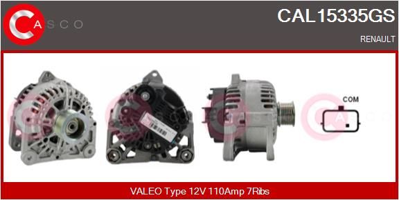 CAL15335GS CASCO Генератор