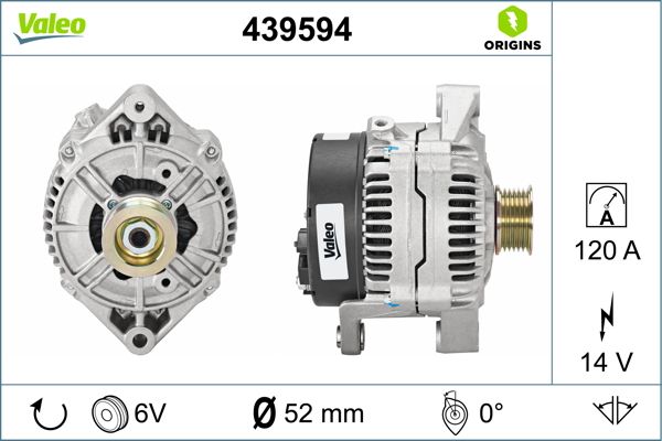 439594 VALEO Генератор