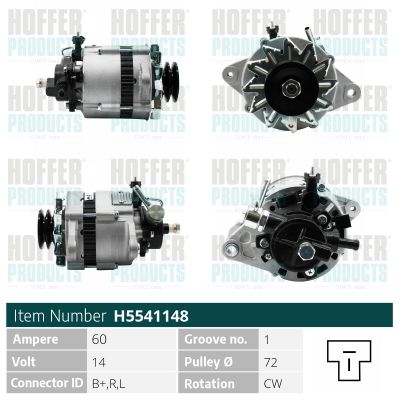 H5541148 HOFFER Генератор