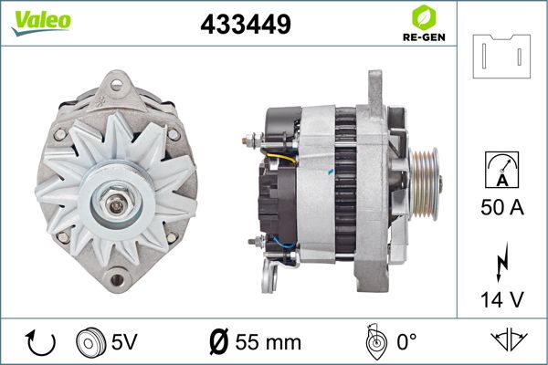 433449 VALEO Генератор
