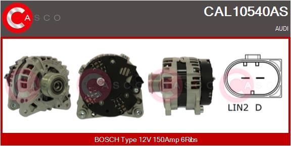 CAL10540AS CASCO Генератор