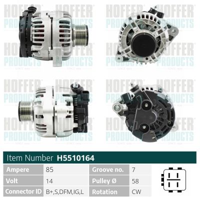 H5510164 HOFFER Генератор