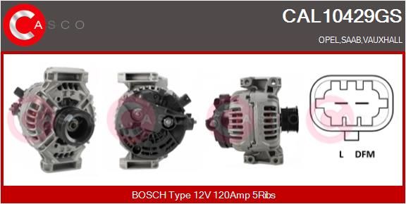 CAL10429GS CASCO Генератор