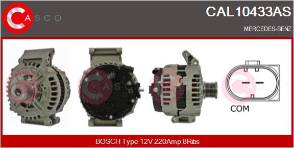 CAL10433AS CASCO Генератор