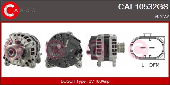 CAL10532GS CASCO Генератор
