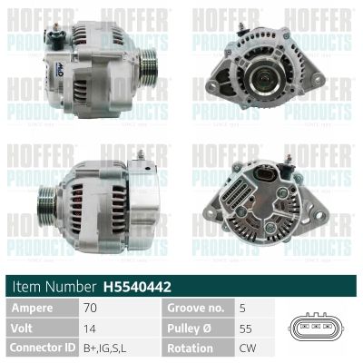 H5540442 HOFFER Генератор