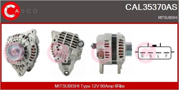 CAL35370AS CASCO Генератор