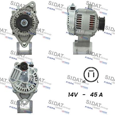 A12DE0482A2 FISPA Генератор