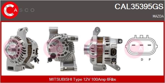 CAL35395GS CASCO Генератор