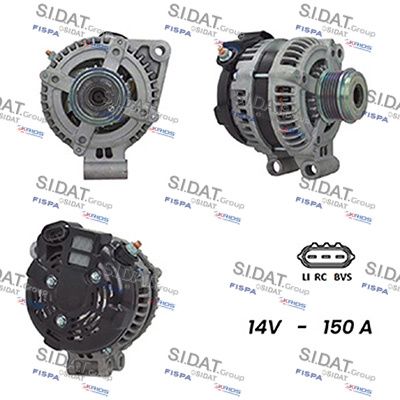 A12DE1112A2 FISPA Генератор