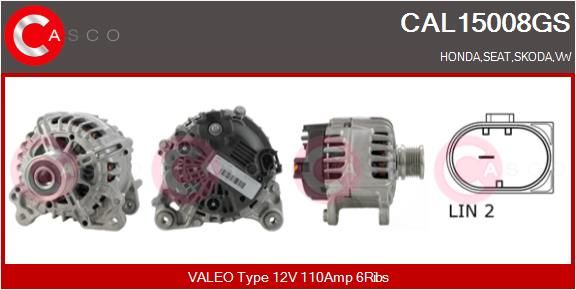 CAL15008GS CASCO Генератор
