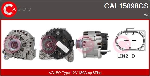 CAL15098GS CASCO Генератор