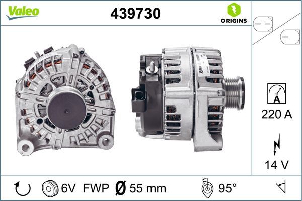 439730 VALEO Генератор