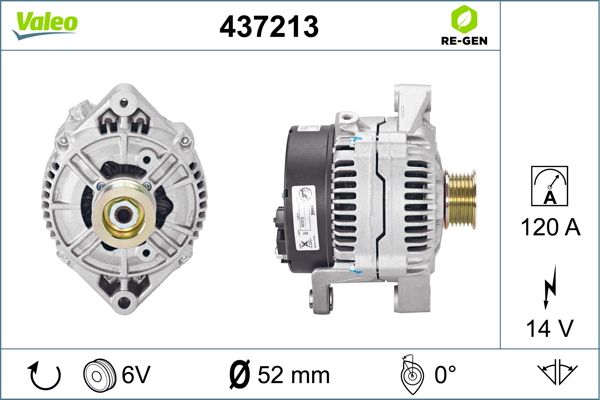 437213 VALEO Генератор