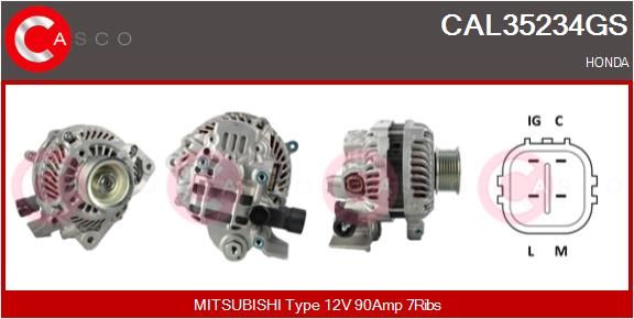 CAL35234GS CASCO Генератор