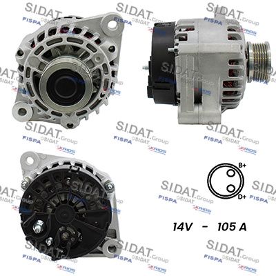 A12DE0050A2 SIDAT Генератор